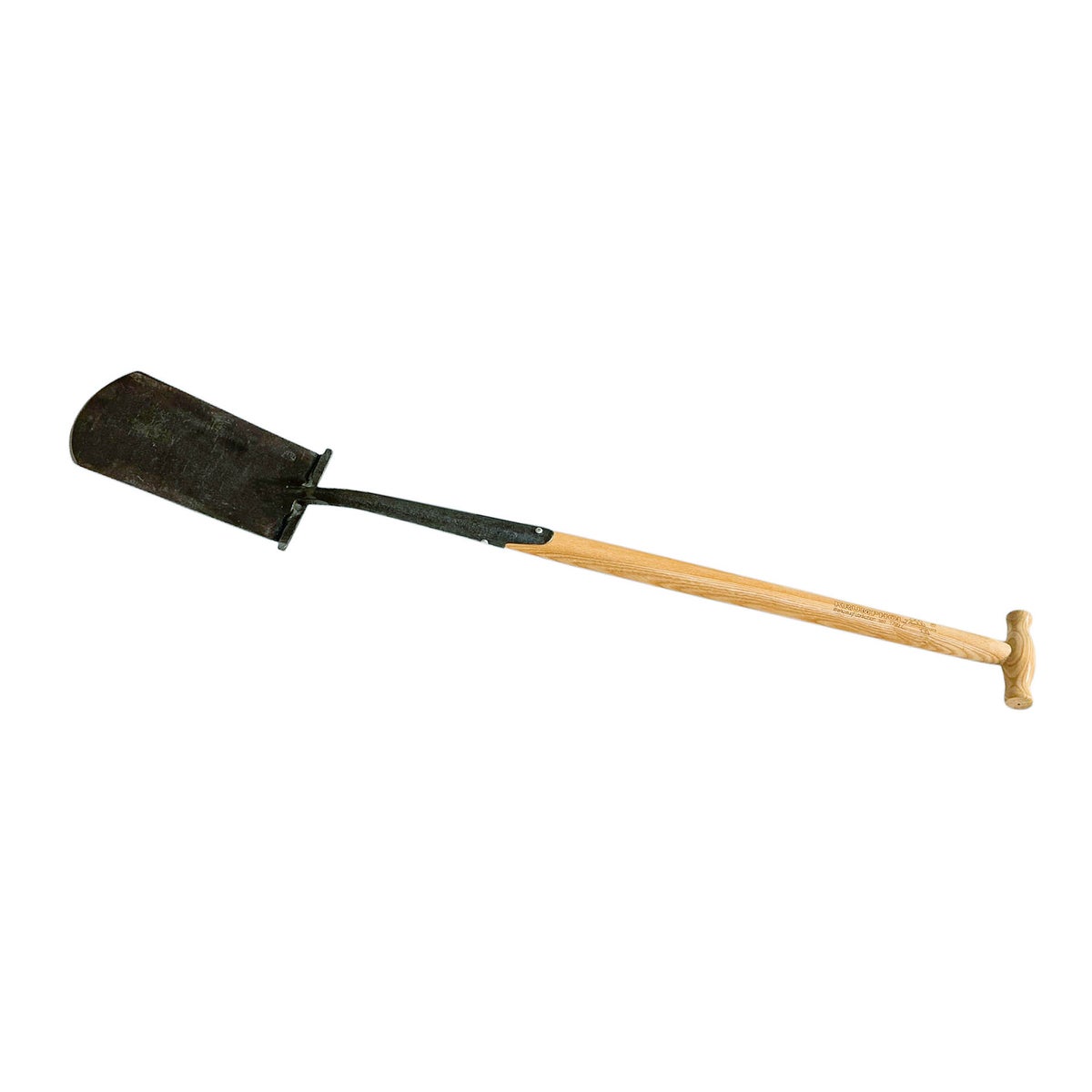 Hârleț englezesc forjat cu treaptă și mâner în T, 90 cm