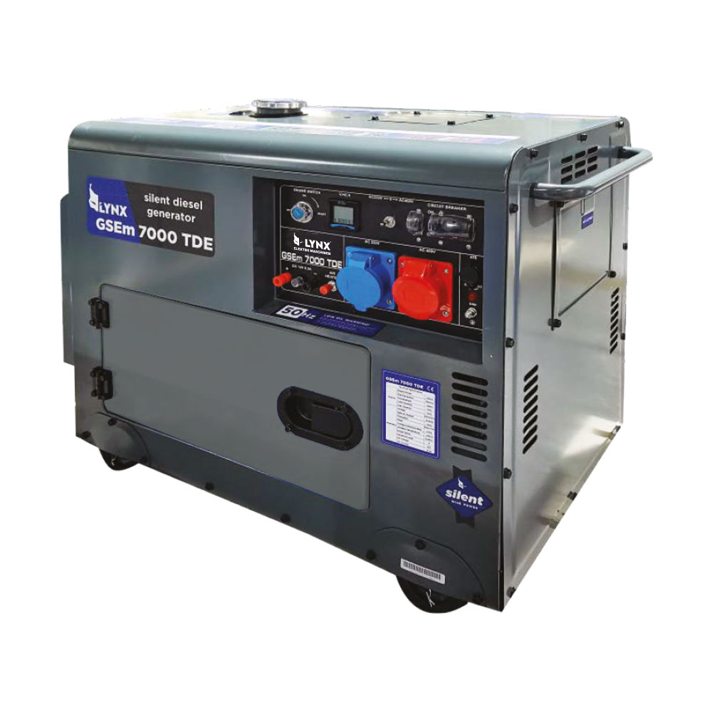 Generator diesel silentios GSEm 7000 TDE