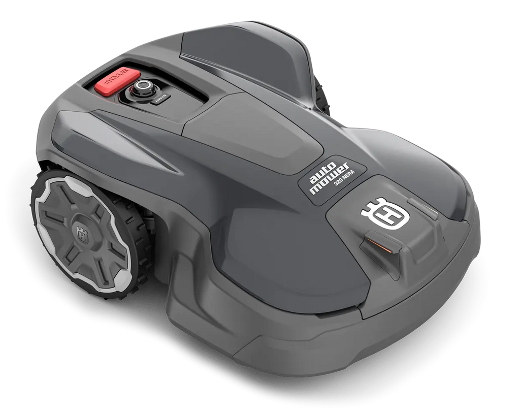 PACHET: Husqvarna Automower® 320 NERA + stație de referință + modul EPOS