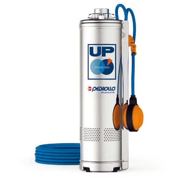 Pompă submersibilă cu plutitor Pedrollo UPm 4/6-GE, 1500 W, 180 L/min, Hmax. 95 m