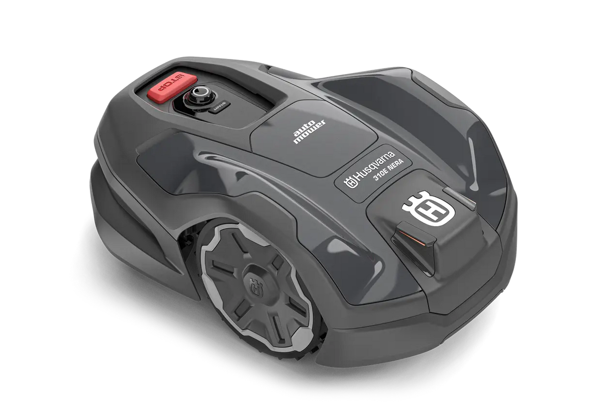 PACHET: Husqvarna Automower® 310E NERA + stație de referință + modul EPOS
