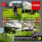 COASA bat. Ikra IB-BC 33 fara Incarcator fara Baterie 36V Bosch