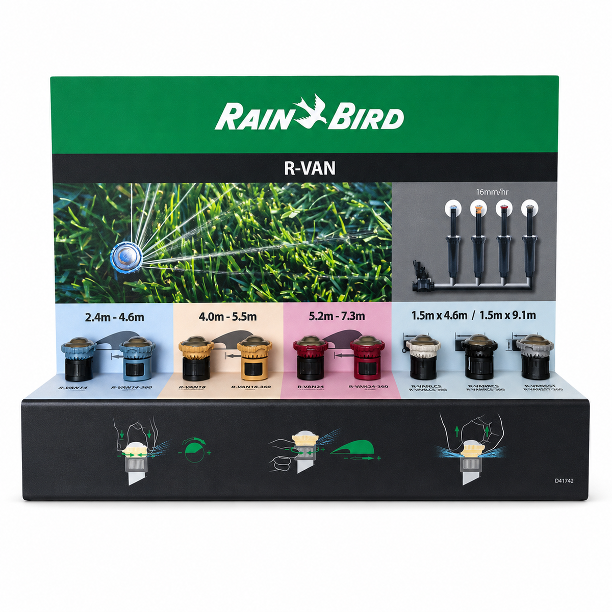 Duza rotativa Unghi Fix - De Fasie RCS - Rain Bird