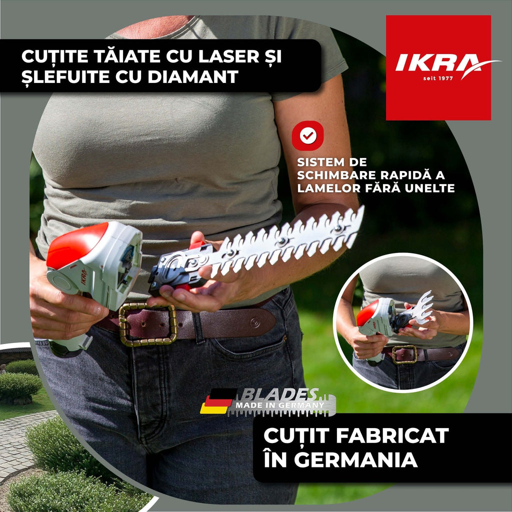 FOARFECA GARD VIU, IARBA bat. IKRA IGBS 1210 F