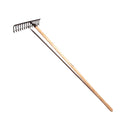 Greblă EURO cu 14 dinți și coadă de frasin 140 cm