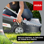 MASINA TUNS GAZON bat. 33cm Ikra IB-LM 33 fara Incarcator fara Baterie 36V compatibil Bosch