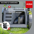MASINA TUNS GAZON bat. 43cm Ikra IB-LM 43 fara Incarcator fara Baterie 36V compatibil Bosch