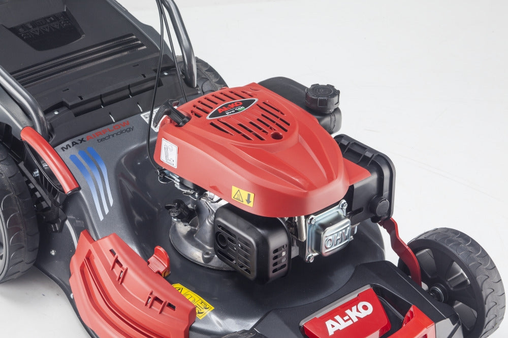 masina tuns gazon, pe benzina, cu autopropulsie AL-KO Comfort 46.0 SP-A Plus 4-in-1cu motor AL-KO Pro125 QSS
