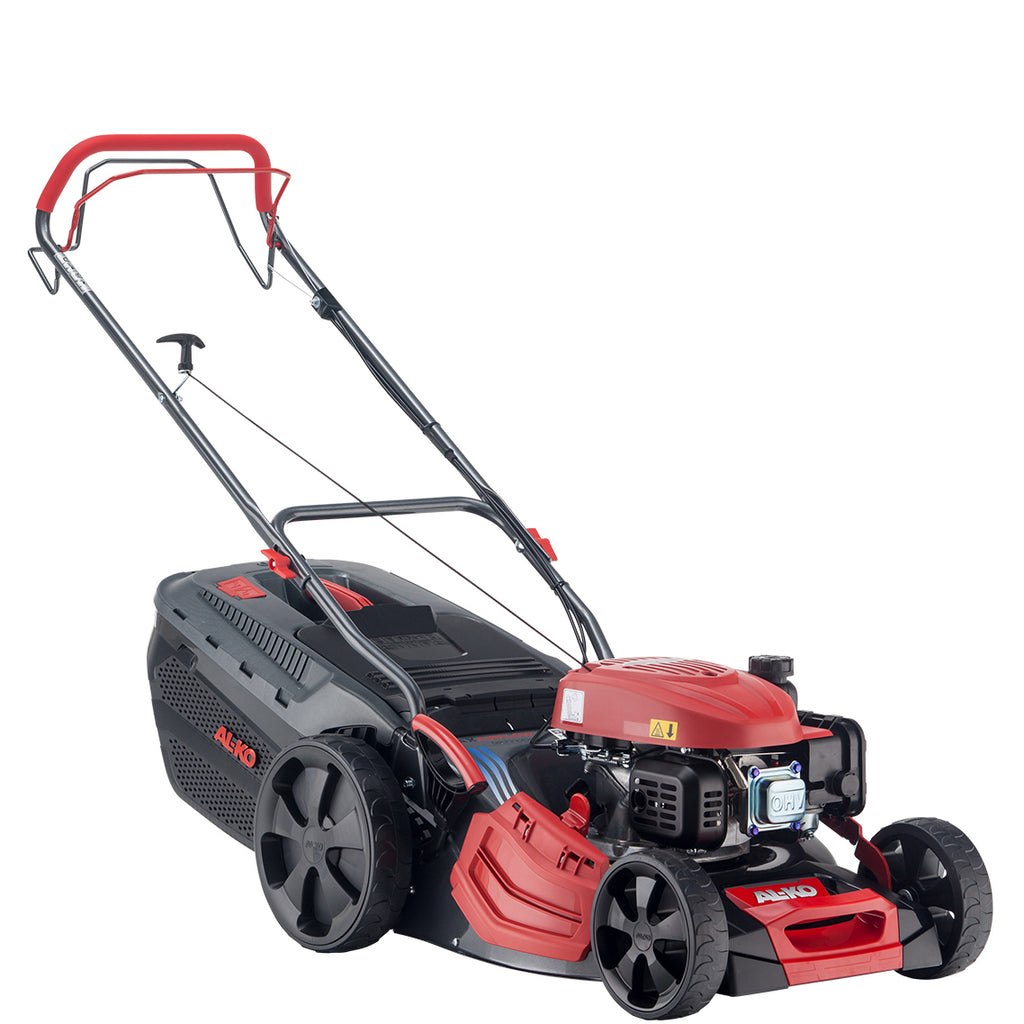 masina tuns gazon, pe benzina, cu autopropulsie AL-KO Comfort 46.0 SP-A Plus 4-in-1cu motor AL-KO Pro125 QSS
