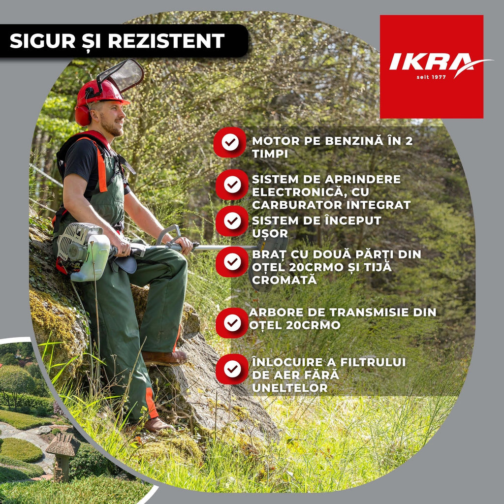 MOTOUNEALTA universala IKRA IBKH 52-1 4-in-1 2T 51.7cc 1.5kW