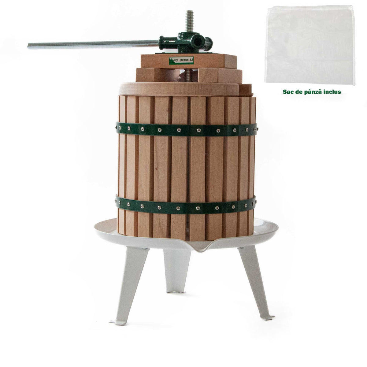 Presa struguri By-press 12, 12L fructe moi