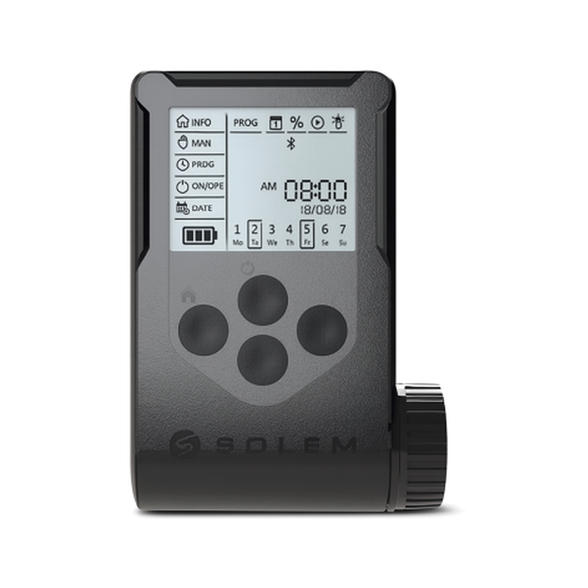 Programator irigații Solem WooBee, Bluetooth, baterie 9V – 6 zone