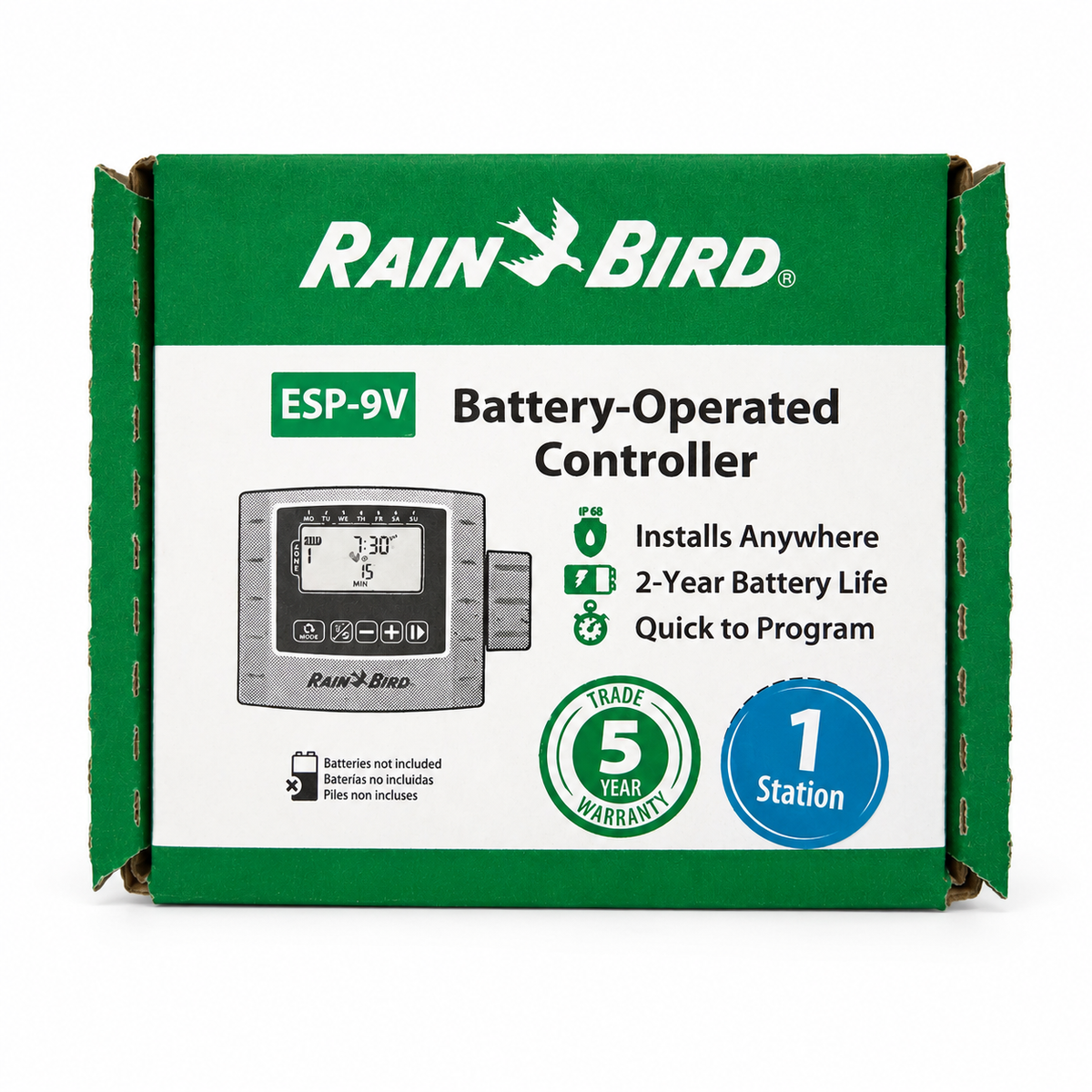 Programator irigații Rain Bird ESP-9V, pe baterie 9V