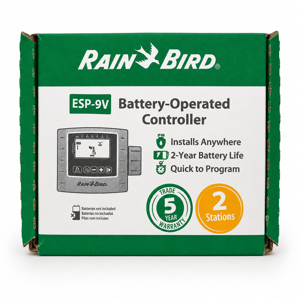 Programator irigații Rain Bird ESP-9V, pe baterie 9V