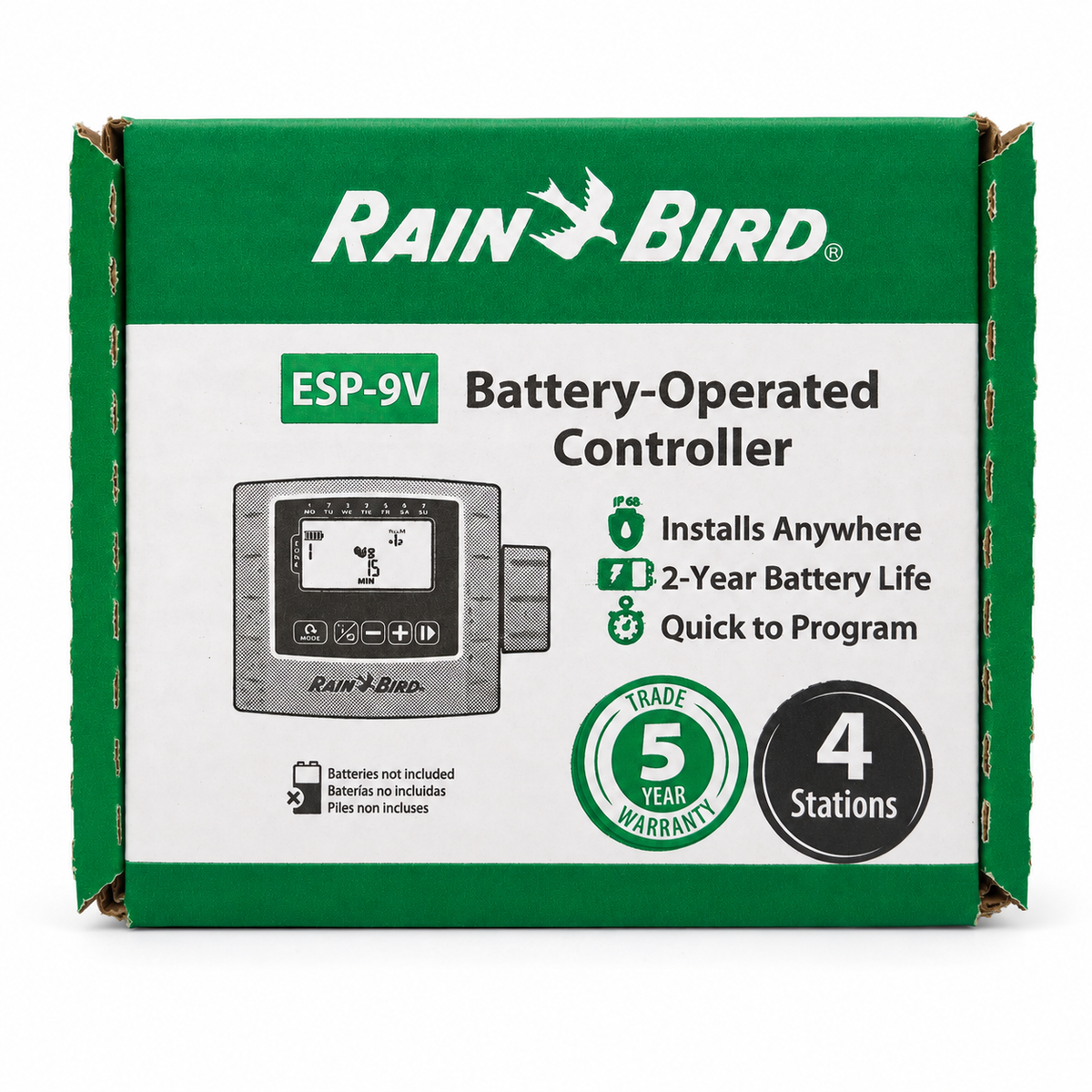 Programator irigații Rain Bird ESP-9V, pe baterie 9V