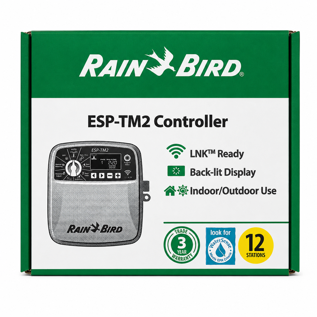 Programator Rain Bird ESP-TM2, exterior, Wi-Fi ready