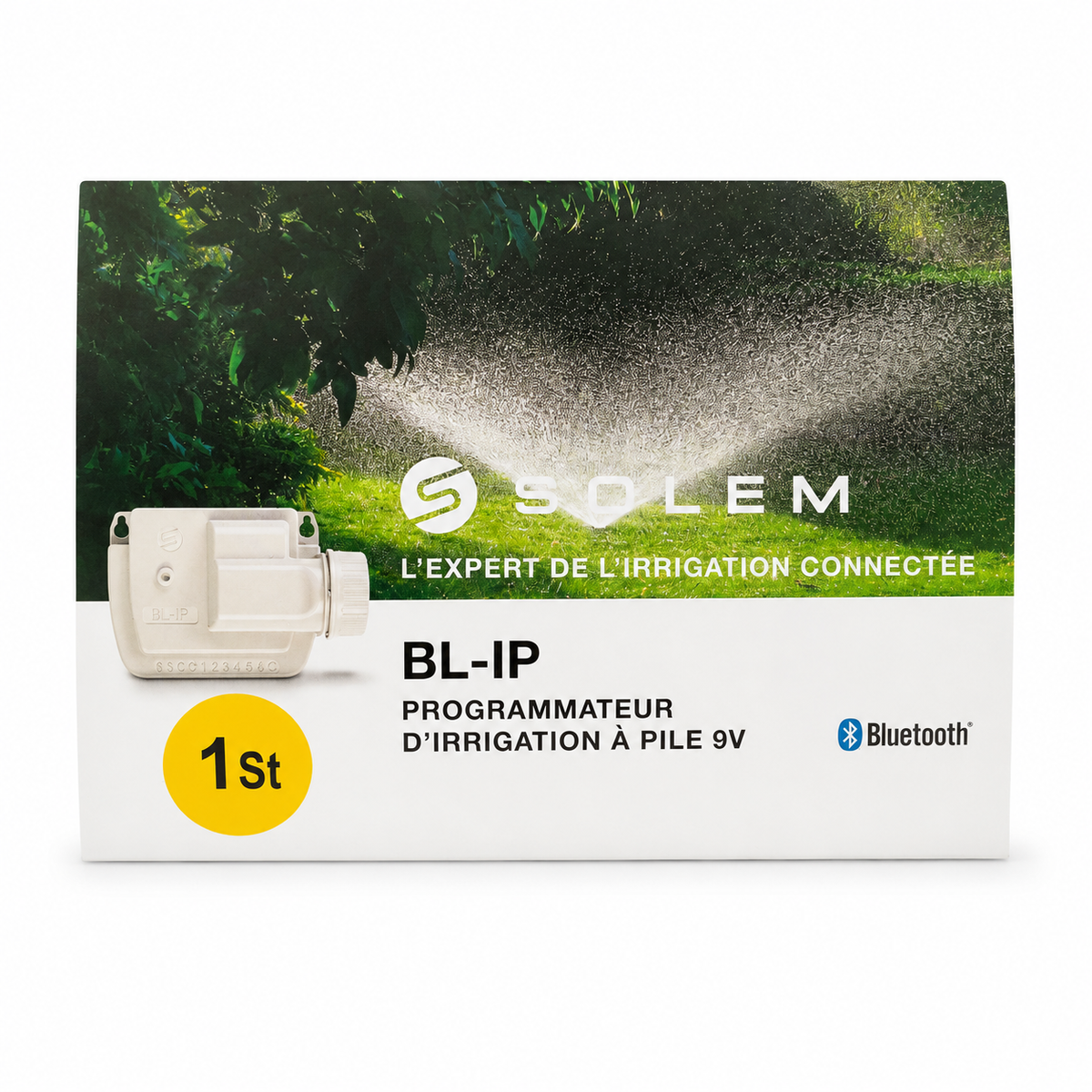 Programator irigații Solem BL-IP, Bluetooth, baterie 9V – 1 zonă