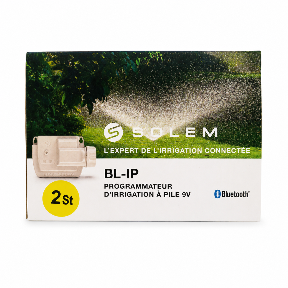 Programator irigații Solem BL-IP, Bluetooth, baterie 9V – 2 zone