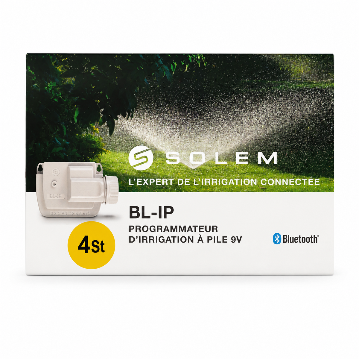 Programator irigații Solem BL-IP, Bluetooth, baterie 9V – 4 zone
