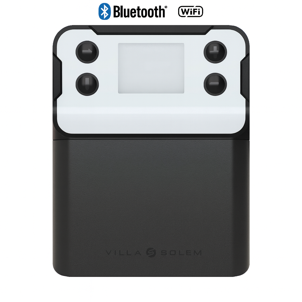 Programator irigații Solem Villa, 9 zone, Wi-Fi și Bluetooth, 24V