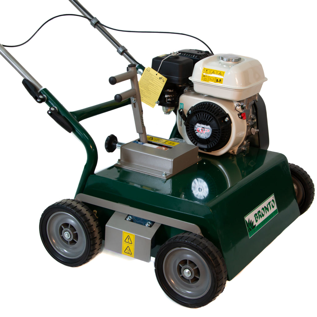 Scarificator gazon pe benzina BRONTO B-vert SC 520 cu motor Honda GP160