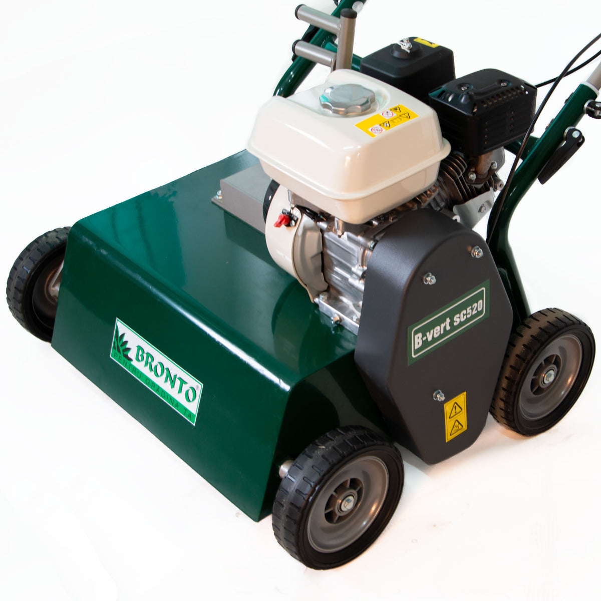 Scarificator gazon pe benzina BRONTO B-vert SC 520 cu motor Honda GP160