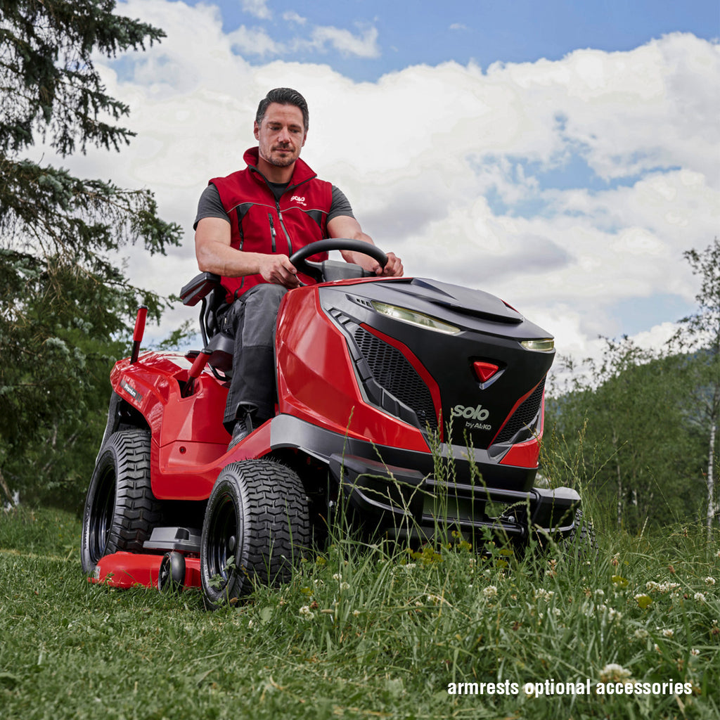 tractoras tuns gazon, latime taiere 105cm hydro SOLO byAL-ko T22-105.4 HD V2 SD Premium pro, cu motor B&S Intek 7220 656cc 11.7kW