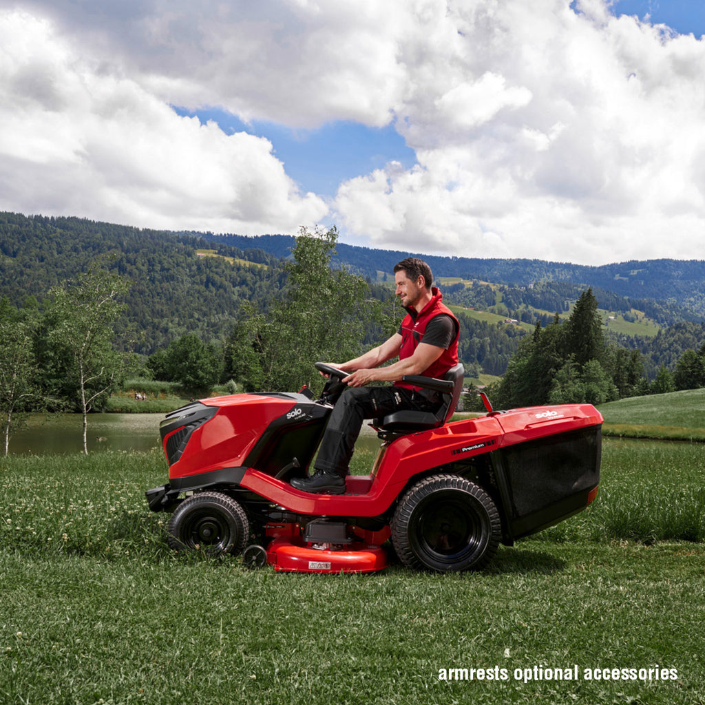 tractoras tuns gazon, latime taiere 105cm hydro SOLO byAL-ko T22-105.4 HD V2 SD Premium pro, cu motor B&S Intek 7220 656cc 11.7kW