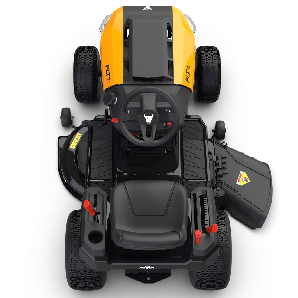 tractoras tuns gazon, latime taiere 107cm cvt MOWOX PLT 107 15 ST, cu motor Longxin LC1P91F 546cc 11.0kW