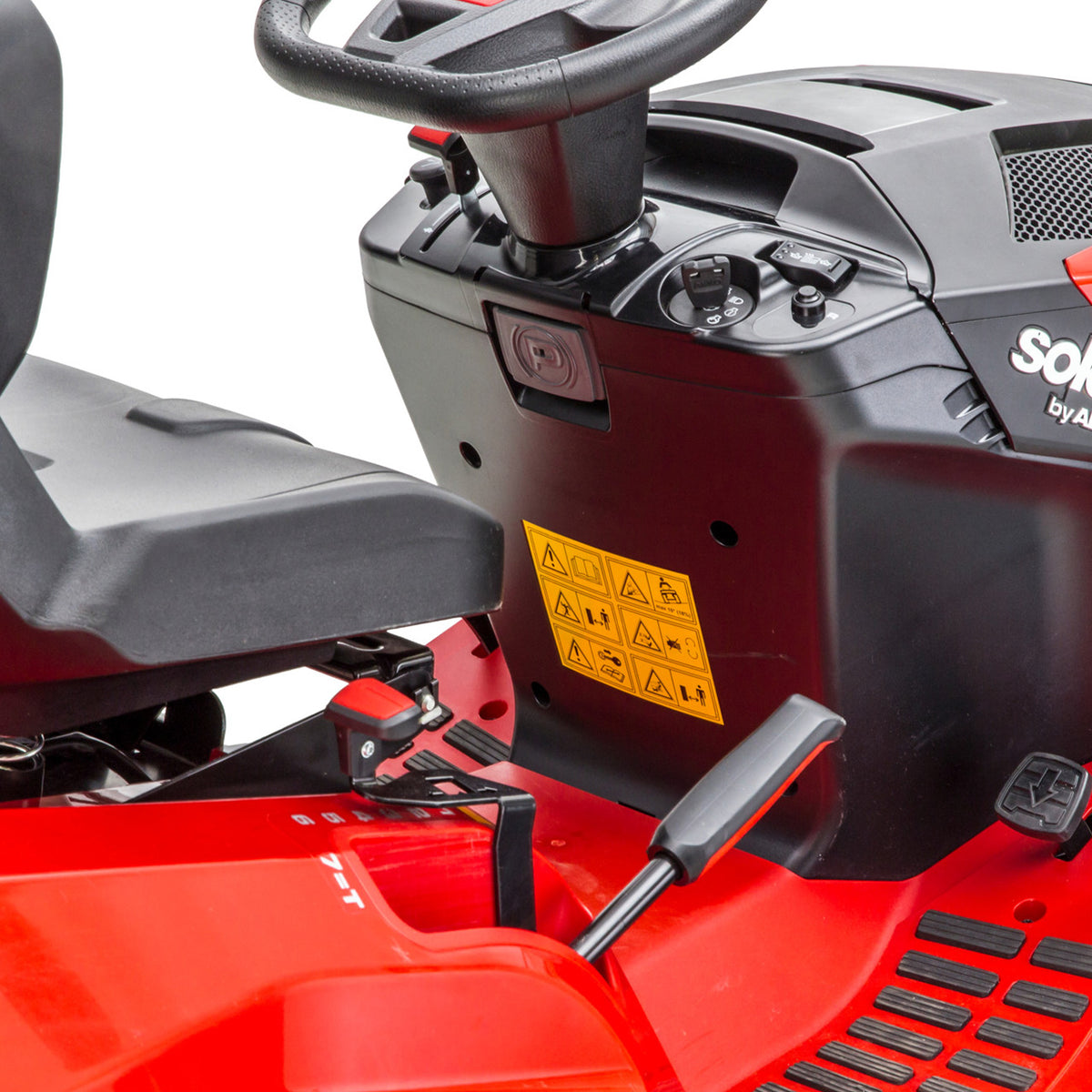tractoras tuns gazon, latime taiere 125cm hydro SOLO byAL-ko T24-125.4 HD V2 SD Premium pro, cu motor B&S Intek 8240 724cc 14.4kW