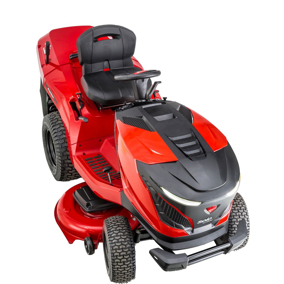 tractoras tuns gazon, latime taiere 125cm hydro SOLO byAL-ko T24-125.4 HD V2 SD Premium pro, cu motor B&S Intek 8240 724cc 14.4kW