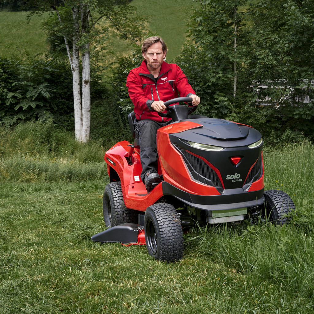tractoras tuns gazon, latime taiere 111cm hydro SOLO byAL-ko T22-111.4 HDS-A V2 Premium pro, cu motor Pro700 708cc 13.0kW