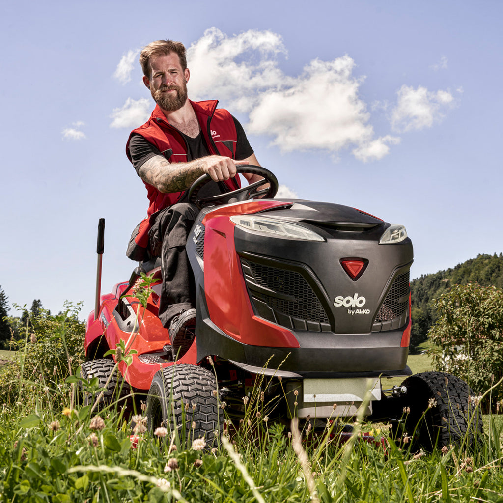 tractoras tuns gazon, latime taiere 103cm hydro SOLO byAL-ko T18-103.4 HD-A V2 T Comfort pro, cu motor Pro600 586cc 9.0kW