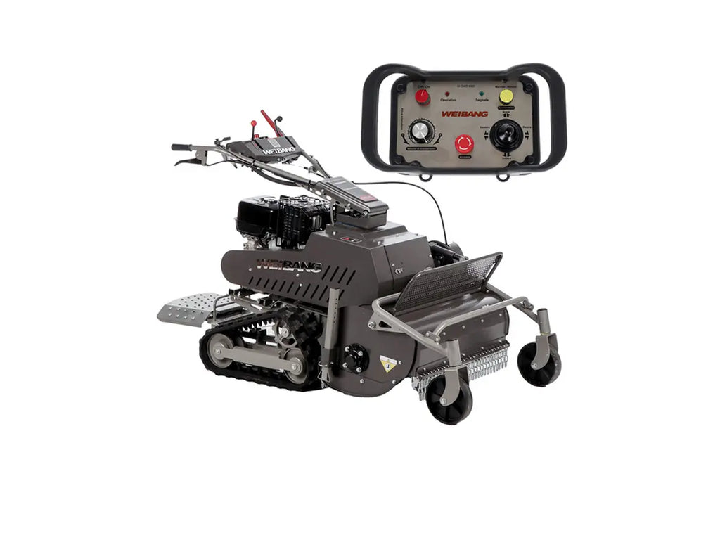 Mașină de tuns iarbă pe șenile Weibang Terminator 2 WBGT6813-TE