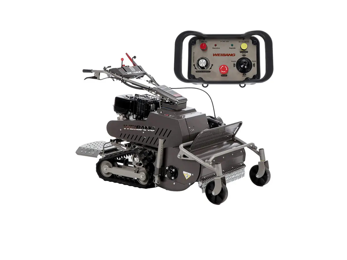 Mașină de tuns iarbă pe șenile Weibang Terminator 2 WBGT6813-TE
