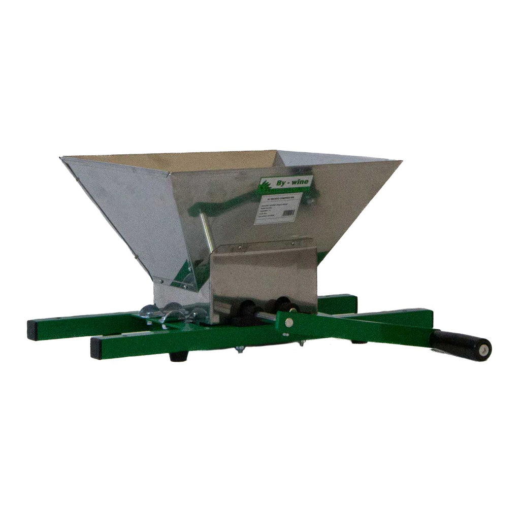 Zdrobitor struguri manual By-wine, cuva Inox, 7L